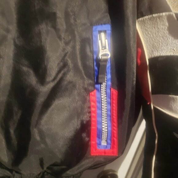 Snap On Racing Vintage 90s Jacket size Extra Large (XL) Black/Red Full Zip CHOKO - Picture 8 of 10